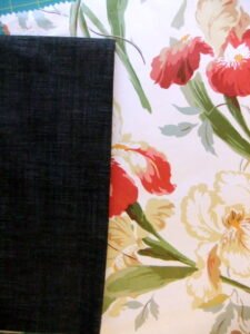 Broderie perse - selecting background fabric - Deborah Wirsu - TSIA