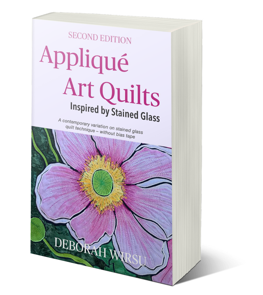 Appliqué Art Quilts Inspired By Stained Glass [2nd Ed] - by Deborah Wirsu [paperback]