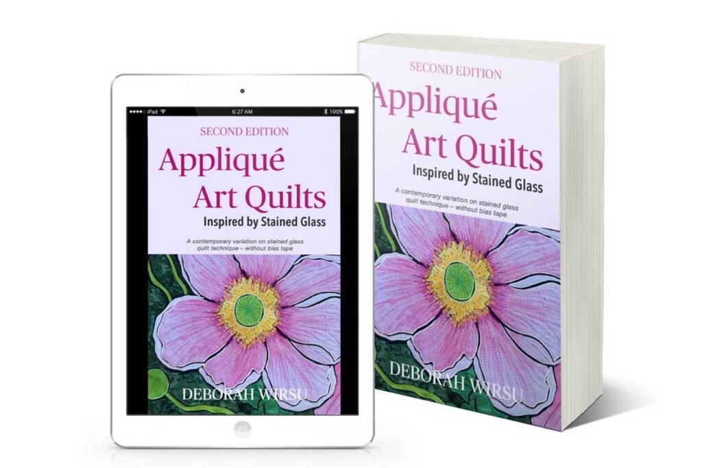 Appliqué Art Quilts Inspired By Stained Glass [2nd Ed] - by Deborah Wirsu [ebook-paperback]