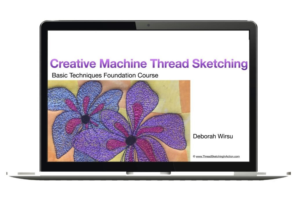 Creative Machine Thread Sketching - Online course with Deborah Wirsu