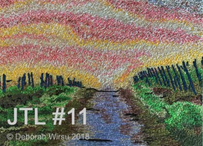 JTL-11-the path less travelled-©Deborah Wirsu | Thread Sketching in Action | Journey Through Landscape