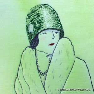 No 46 - Woman in a cloche hat | Deborah Wirsu