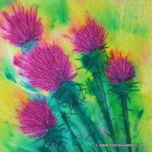 No 51 - Thistles in Bloom | Deborah Wirsu