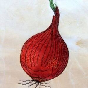 TSIA No 18 - Onion | Deborah Wirsu Textile Artist