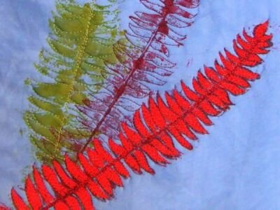 TSIA No 20 - Ferns | Deborah Wirsu Textile Artist