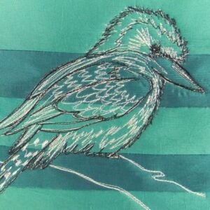TSIA No 28 - Kookaburra | Deborah Wirsu Textile Artist