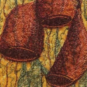 TSIA No 32 - Organza collage | Deborah Wirsu Textile Artist