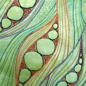 TSIA No 8 - Abstract seeds | Deborah Wirsu Textile Artist