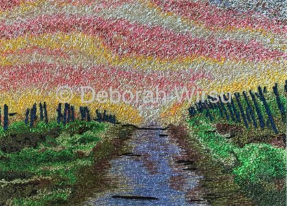 JTL-11-the path less travelled-©Deborah Wirsu | Thread Sketching in Action | Journey Through Landscape
